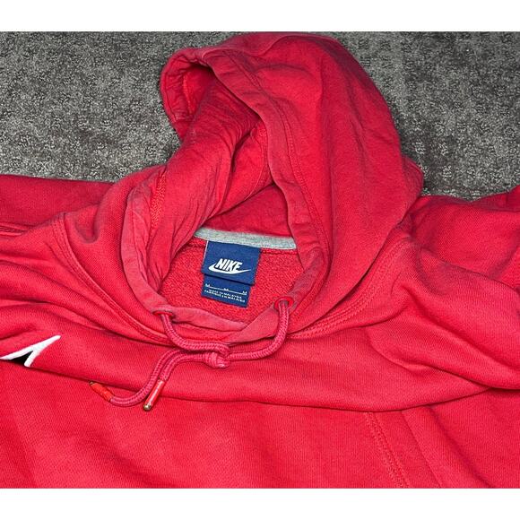 👟 Nike Swoosh Logo Pullover Hoodie –With Size M - Picture 3 of 4